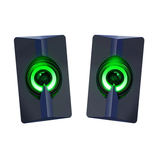 T-Wolf S5 USB2.0 Led Light USB Mini Portable Speaker