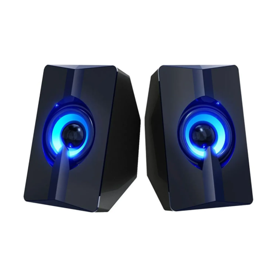 T-Wolf S5 USB2.0 Led Light USB Mini Portable Speaker