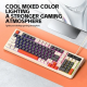 T-WOLF T13 Mixed Color Keycaps LED Gaming Keyboard