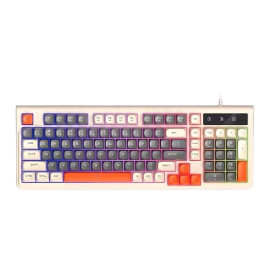 T-WOLF T13 Mixed Color Keycaps LED Gaming Keyboard