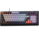 T-Wolf T50 Wired RGB Mechanical Gaming Keyboard | Gray-Black