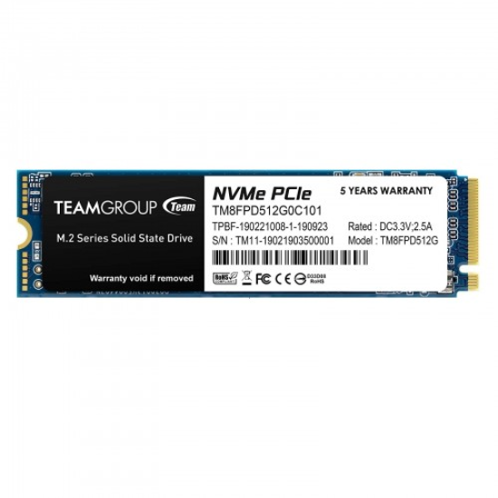 Team MP33 PRO 512GB PCIe Gen3 NVMe SSD