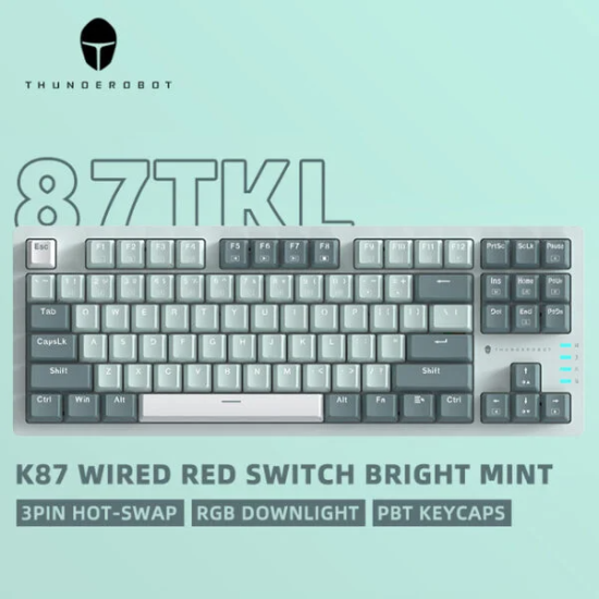 Thunderobot K87 Hot-Swappable Mechanical Keyboard