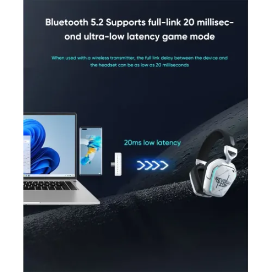 Thunderobot HL505 Shadow Wing RGB Tri-mode Gaming Headphone