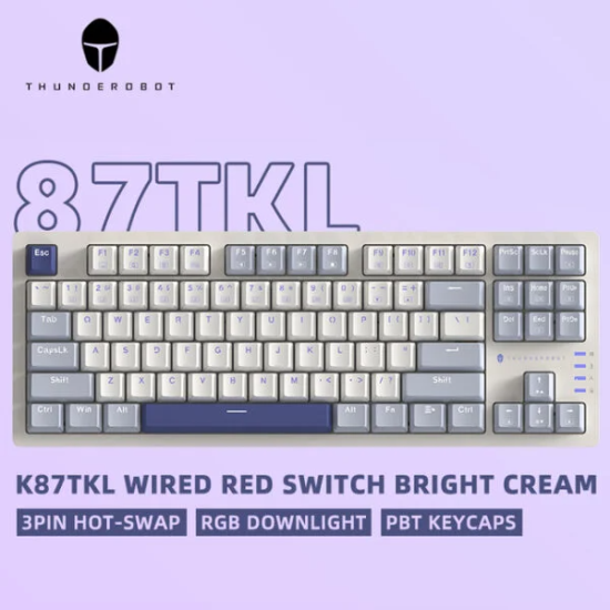 Thunderobot K87 Hot-Swappable Mechanical Keyboard