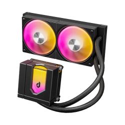 upHere E240KC ARGB 240mm AIO Liquid CPU Cooler Black