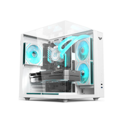 Value-Top Twister 360 ATX Mid Tower White Gaming Case
