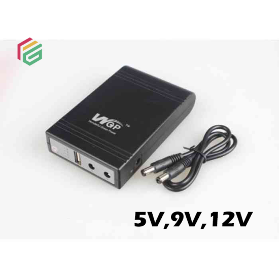 WGP 10400mAh Battery 5,9,12V Mini UPS 
