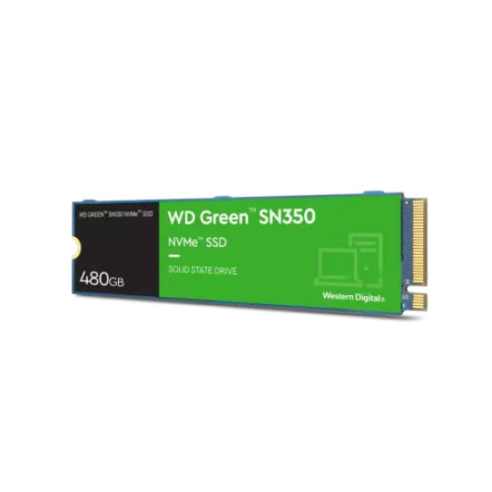 Western Digital Green SN350 480GB M.2 2280 NVMe Gen3 SSD