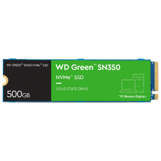 Western Digital Green SN350 500GB M.2 2280 NVMe Gen3 SSD