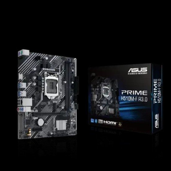 ASUS PRIME H510M-F R3.0 LGA1200 Motherboard (Micro-ATX)