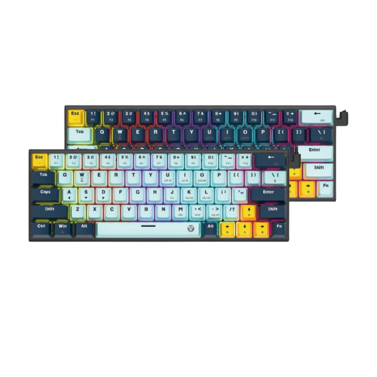 fantech RED switch NAVY mk874 V2 rgb mechanical keyboard