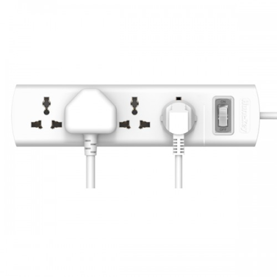 Huntkey SZM401 4 Port Socket 2-Core Cable Power Strip