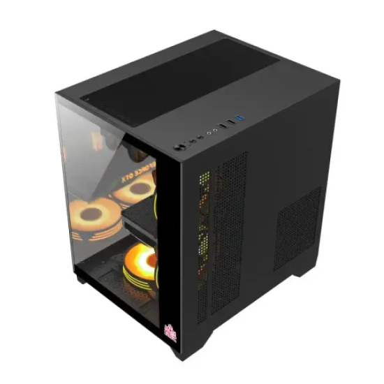 Monarch Mystery Box BK X5 M-ATX Desktop Gaming Case 