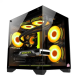 Monarch Mystery Box BK X5 M-ATX Desktop Gaming Case 