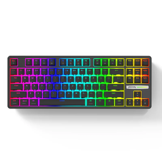 Monka 3087 Gasket Mount RGB Mechanical Keyboard Semi Hot-Swappable