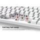 Monka 3087 Gasket Mount RGB Mechanical Keyboard Semi Hot-Swappable