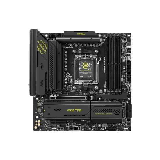MSI MAG B850M MORTAR WIFI AM5 MICRO ATX Motherboard | GAMING SEGMENT