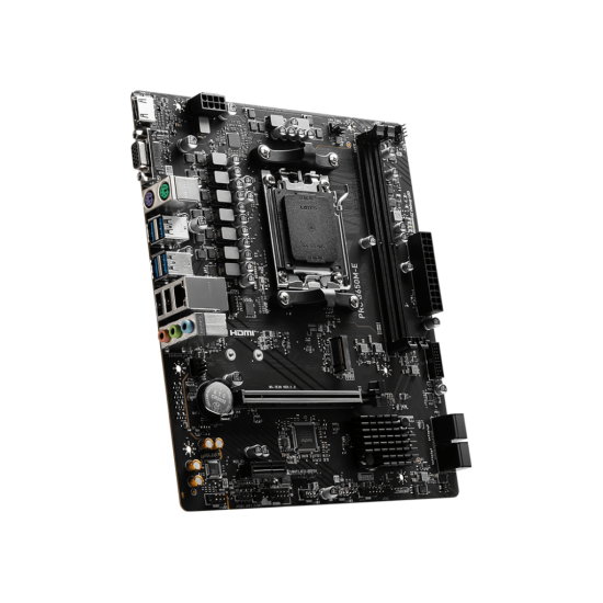 MSI PRO B650M-E AM5 mATX Performance Motherboard – Next-Gen Ryzen Power
