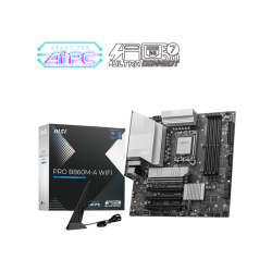 MSI PRO B860M-A WIFI LGA1851 Micro ATX Motherboard | PRO Series Motherboards