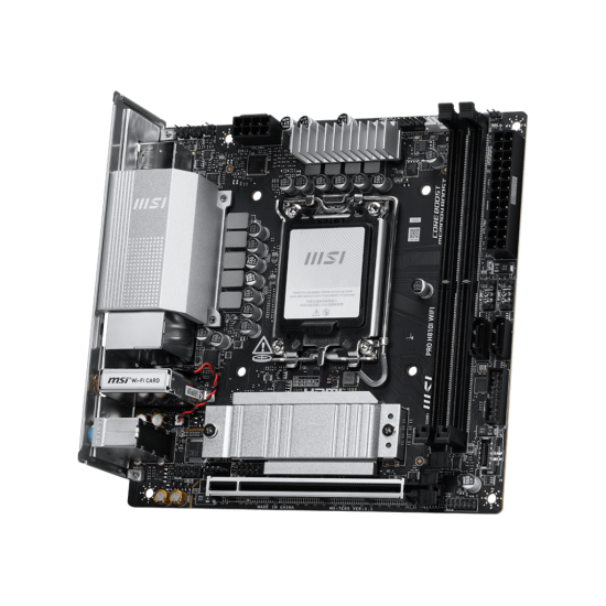 MSI PRO H810I WIFI LGA 1851 Mini-ITX Motherboard| PRO Series Motherboards