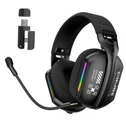 Onikuma GT808 Tri-Mode 2.4GHz Ultra-Low Latency  Wireless Bluetooth Headphone