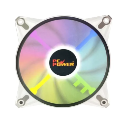 PC Power CFX 120MM ARGB Case Fan (White)