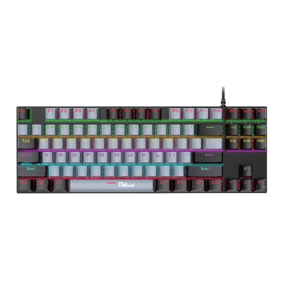 PC Power K87 RGB Mechanical Keyboard