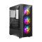 PC POWER PG-400 SPIDER WEB CRYSTAL Black ATX Gaming Casing