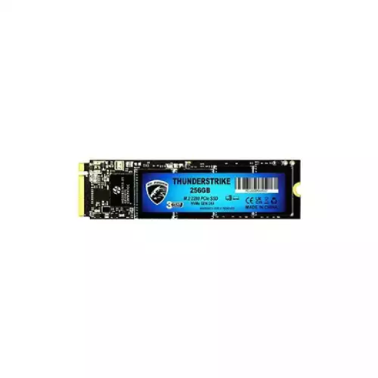 Pc Power Thunderstriker 256 GB PCIe Gen3x4 NVMe M.2 Internal SSD