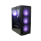 PC Power PG-200 SNOW BLACK ATX Desktop Gaming Casing