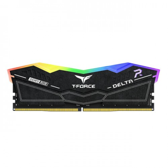 TEAM T-FORCE DELTA RGB BLACK DDR5 8GB 6000MHz Gaming RAM