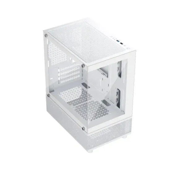 1STPLAYER Mi2-A M-ATX Mid Tower Gaming Casing|White