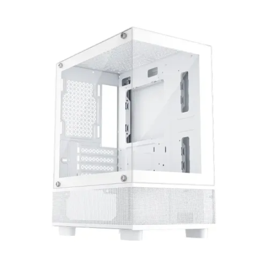 1STPLAYER Mi2-A M-ATX Mid Tower Gaming Casing|White