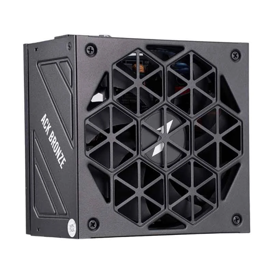 1stPlayer ACK Bronze 850W PG5 Non Modular 80 Plus Bronze Certified Black Power Supply
