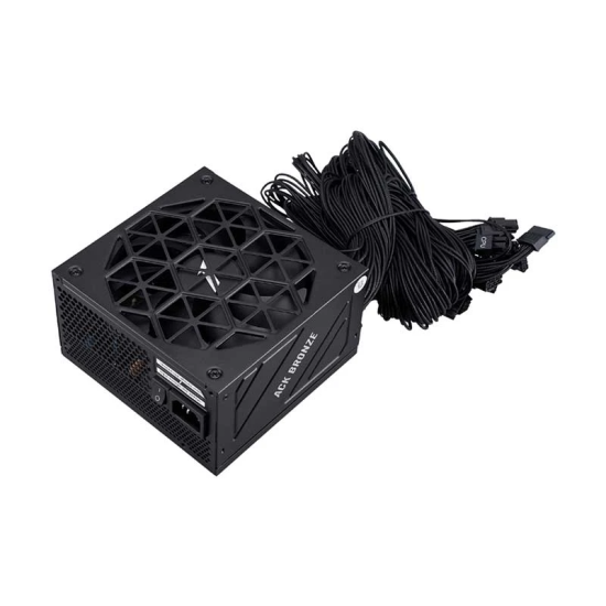 1stPlayer ACK Bronze 850W PG5 Non Modular 80 Plus Bronze Certified Black Power Supply