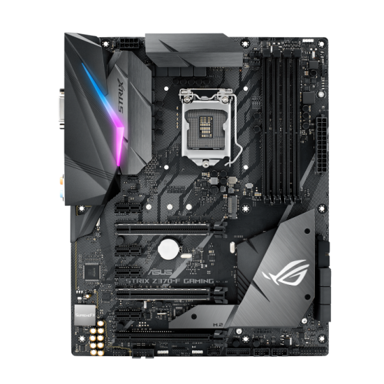 Asus Rog Strix Z370-F 8th Gen Supported ATX Gaming Motherboard