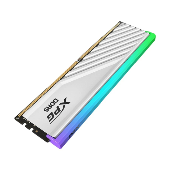 ADATA XPG LANCER BLADE RGB 16GB DDR5 6000MHz White Heatsink Gaming Desktop RAM