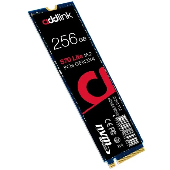 Addlink S70 Lite 256GB M.2 2280 Gen 3 x4 PCIe NVMe SSD