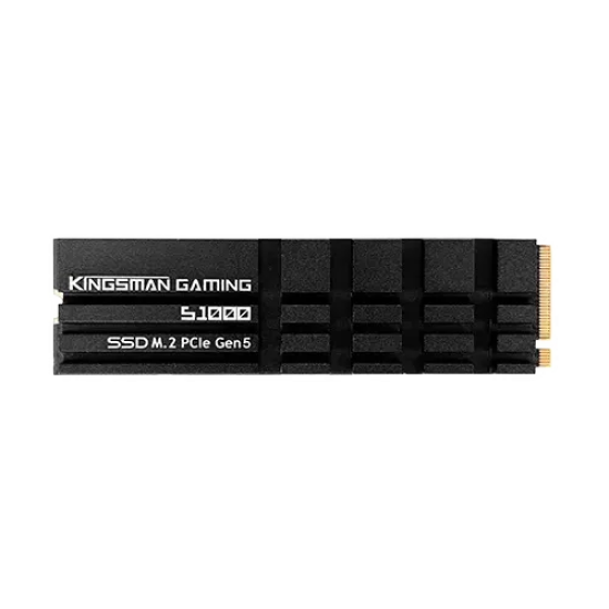 AITC Kingsman S1000 1TB Gen5 NVMe SSD with DRAM & Heatsink