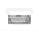 Ajazz AK820 75% Gasket-mounted Wired Mechanical Keyboard|Ajazz AS Red Switch