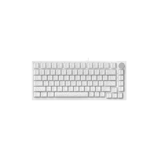 Ajazz AK820 75% Gasket-mounted Wired Mechanical Keyboard|Ajazz AS Red Switch