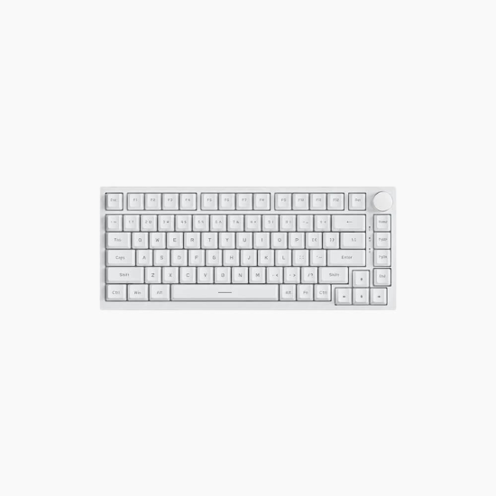 Ajazz AK820 75% Gasket-mounted Wired Mechanical Keyboard|Blue Switch