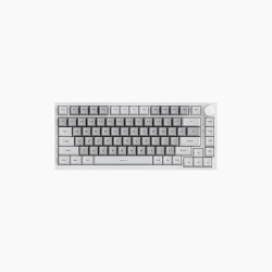 Ajazz AK820 75% Gasket-mounted Wired Mechanical Keyboard|Mille feuille Yellow Switch