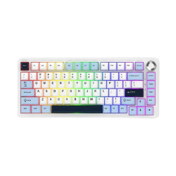 Ajazz AK820 MAX Plus Tri-Mode Wireless Mechanical Keyboard|Blue White
