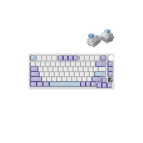 Ajazz AK820 Pro 75% Gasket-mounted Tri-mode Mechanical Keyboard|Ajazz Flying Fish Switch