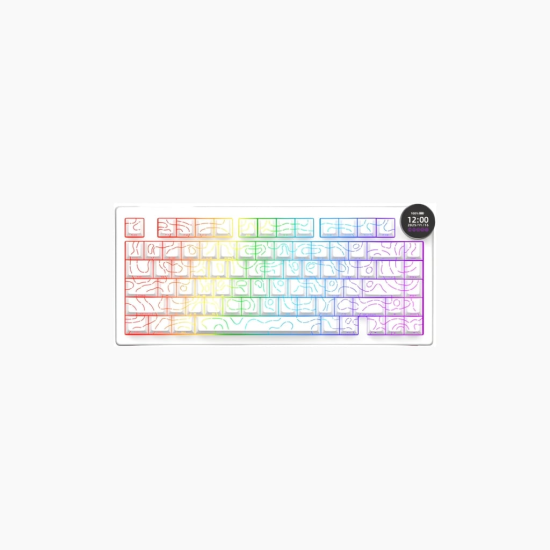 AJAZZ AK820 V2 PRO 8K Tri-Mode Mechanical Keyboard with TFT Screen