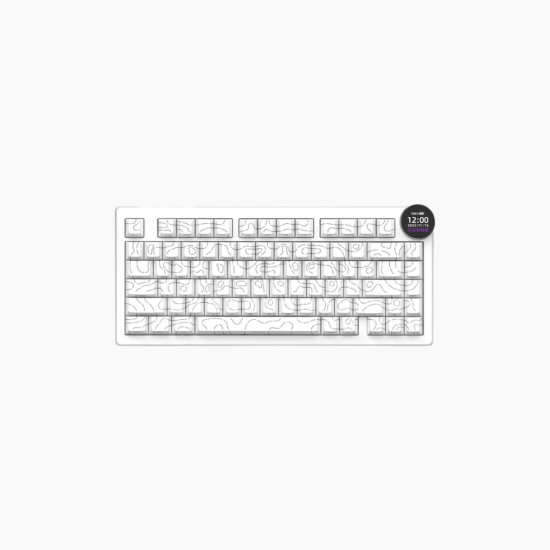 AJAZZ AK820 V2 PRO 8K Tri-Mode Mechanical Keyboard with TFT Screen