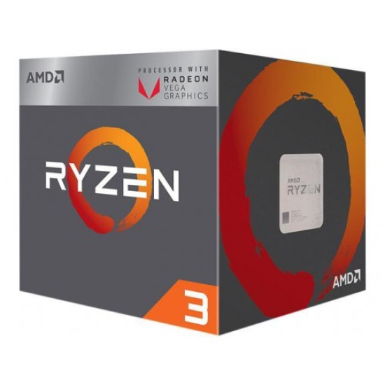 AMD Ryzen 3 2200G 4 Core Processor With Radeon Vega 8 Graphics