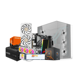 AMD Ryzen 7 7700 & RTX 5070 White Edition Gaming PC